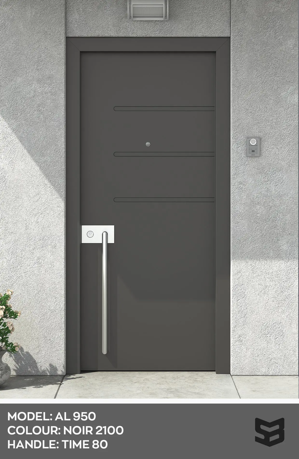 Aluminium Door AL950